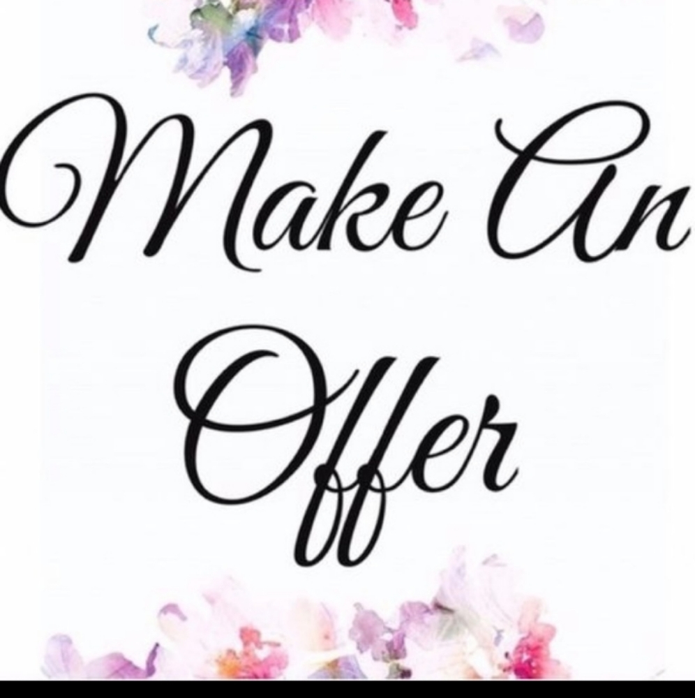 Offers are welcome!